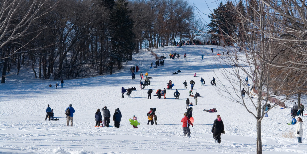 5 of the best spots to sled in the city